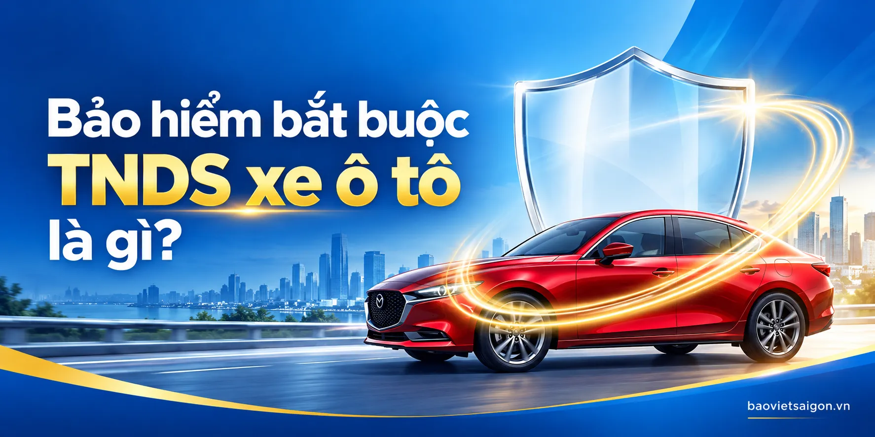 Bảo hiểm bắt buộc TNDS xe ô tô Bảo Việt giúp chủ xe thực hiện trách nhiệm bồi thường đối với người thứ ba và hành khách khi xảy ra sự kiện thuộc phạm vi bảo hiểm theo quy định pháp luật.