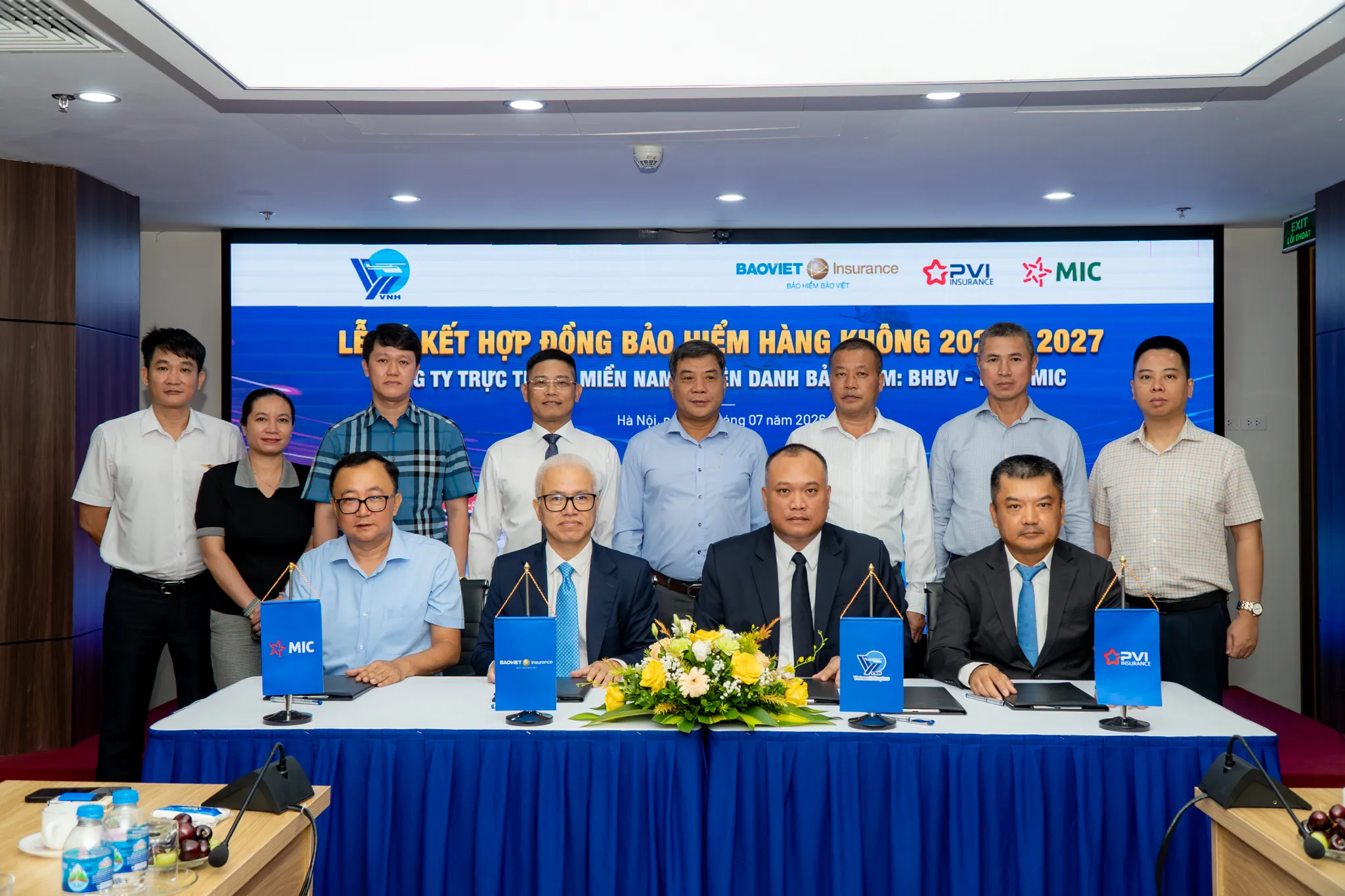 Bảo hiểm Bảo Việt ký kết chương trình bảo hiểm hàng không với Tổng Công ty Trực thăng Việt Nam