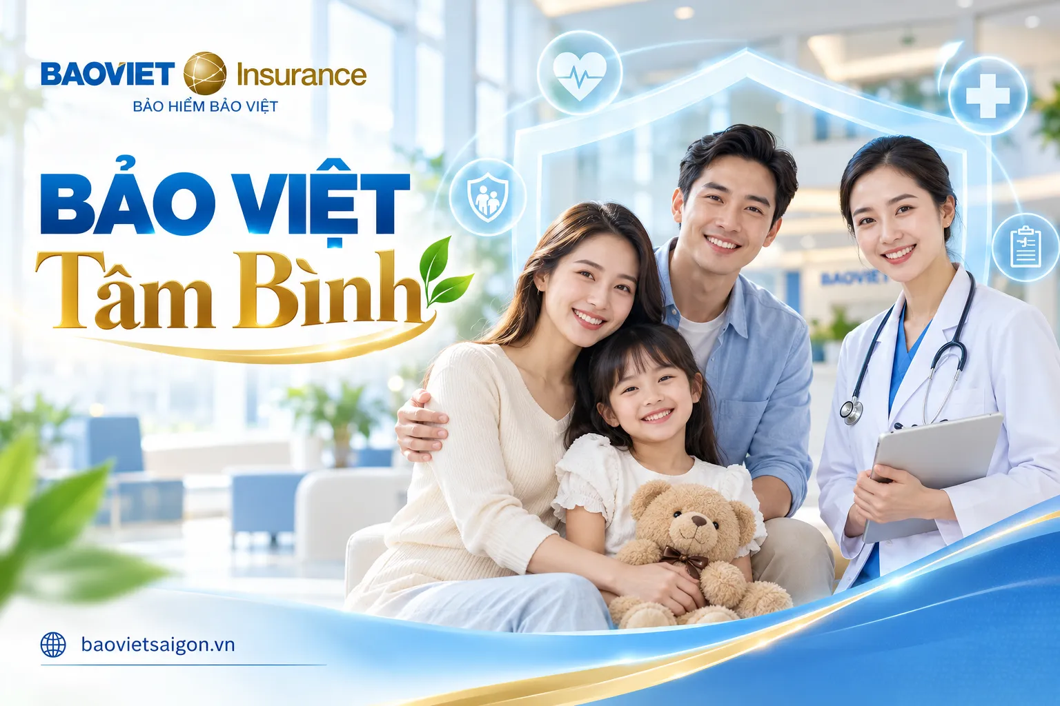 Bảo Việt Tâm Bình là chương trình bảo hiểm sức khỏe của Bảo Việt, mang đến giải pháp hỗ trợ tài chính trước các chi phí khám chữa bệnh theo quyền lợi và điều khoản bảo hiểm