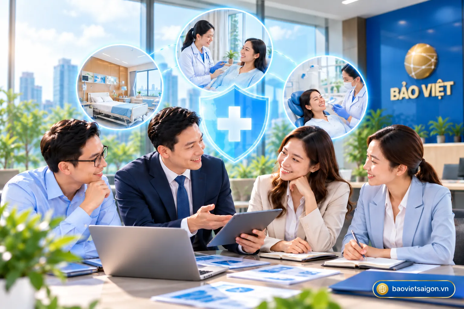 Tư vấn lựa chọn bảo hiểm sức khỏe tổ chức Bảo Việt phù hợp với quy mô, ngân sách và nhu cầu chăm sóc sức khỏe nhân viên doanh nghiệp