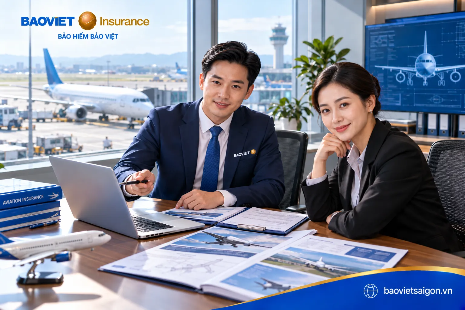 Chuyên viên đánh giá hồ sơ và các yếu tố xác định phí bảo hiểm hàng không